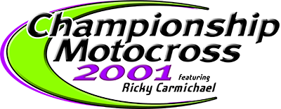 Championship Motocross 2001 logo for GameBoy Color